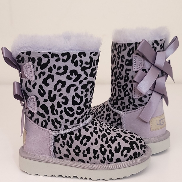 Ugg Toddler Exotic Bailey Bow II Boot - Picture 1 of 7